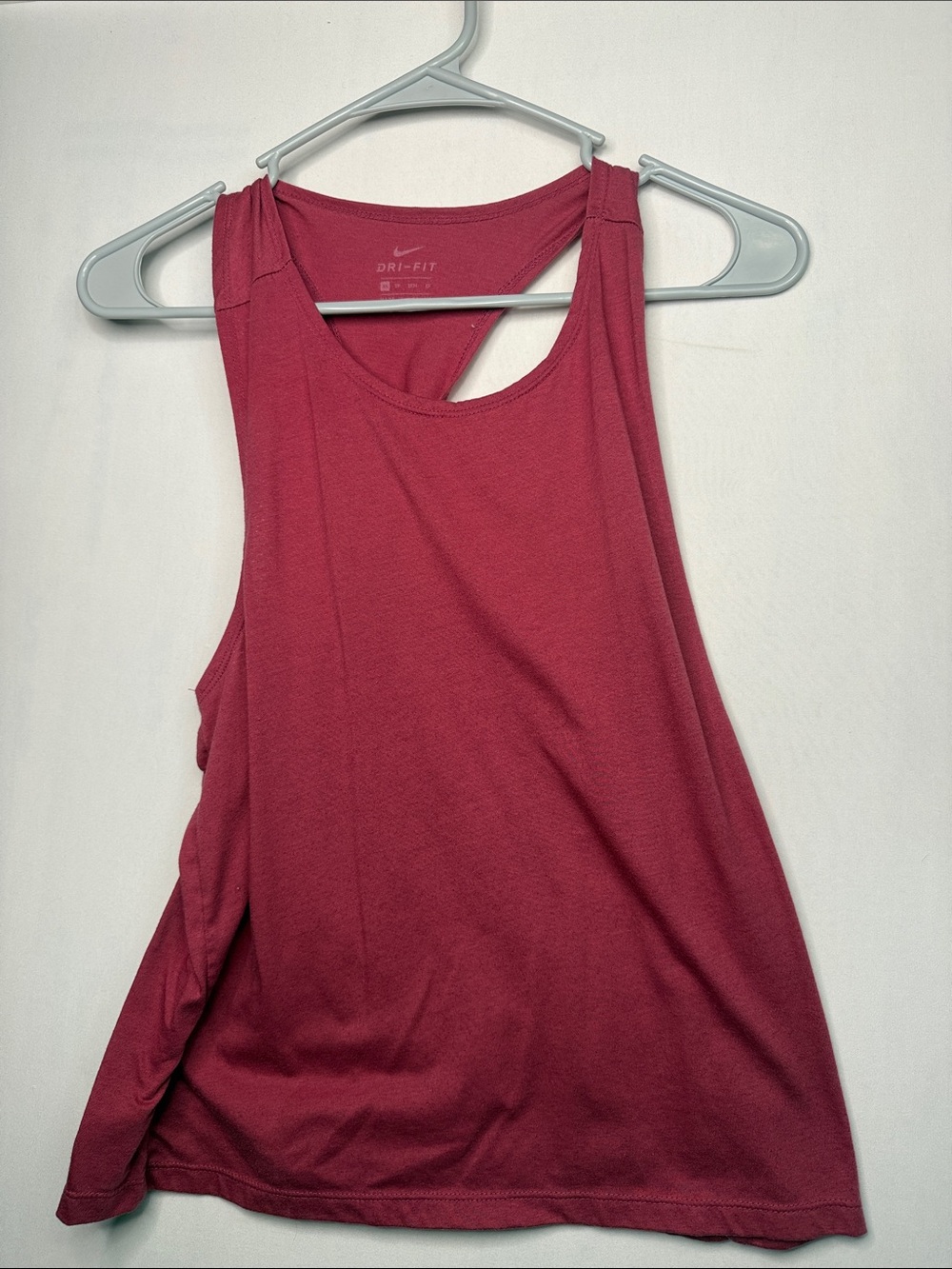 Nike Women's Maroon Racerback Performance Tank